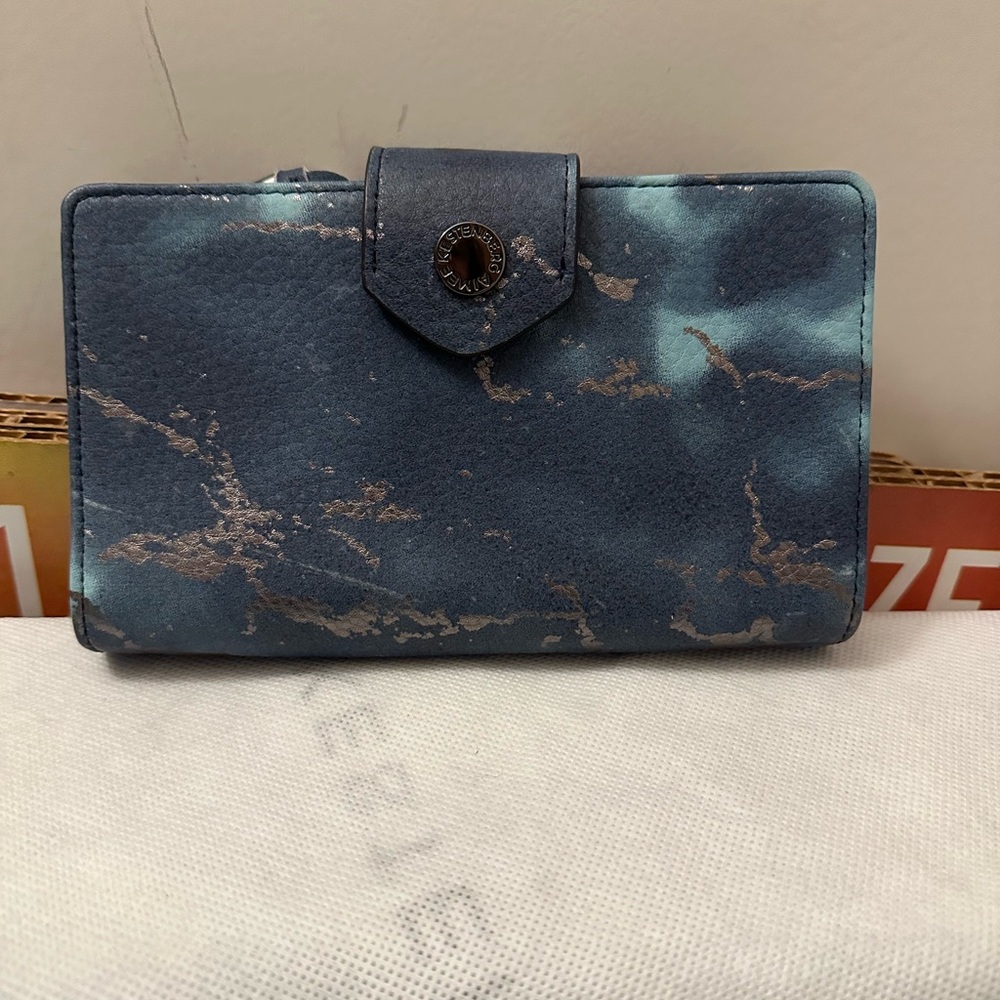 Aimee Kestenberg Blue Marble Saba Tech Wallet